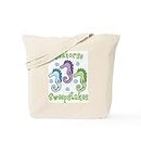 CafePress Seahorse Sweepstakes Tote Bag Natural Canvas Tote Bag, Reusable Shopping Bag
