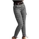 Biggest Discount Deals Grey Cargos Women Cargo Trousers for Women UK Flared Trousers Women Women's Cargo Trousers Flares Leggings Ladies Black Velvet Trousers