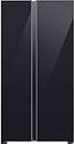 Samsung 653L Convertible 5 In 1 Digital Inverter Side by Side Refrigerator Appliance, (RS76CB811333HL, Glam Deep Charcoal)