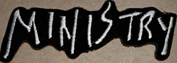 Ministry embroidered Iron on patch
