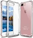 Gadgets Mafia Clear Case For iPhone 6 / iPhone 6s Cover, Shockproof Protective Slim Fit Soft TPU Silicone Bumper Transparent Phone Cover