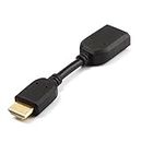 Smartcom - HDMI Male - HDMI Female Extension Cable Adapter for Google Chromecast Xbox 360 LED TV Media Stick