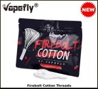 VapeFly FireBolt Cotton - 20 Laces - RTA RDA RDTA - 100% AUTHENTIC - UK STOCK