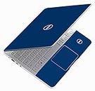 Glossy Designs Laptop Skin Sticker Laptop Cover Laptop Skin 15.6 inch Sticker for Laptop Dell/HP/Lenovo/Acer/Sony All Laptop Size Upto 15.6 Inches-Dell Logo On Navy Blue