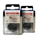 Precision Lock PLS 24 PRO Concealed Magnetic Catch for Light to Heavy Duty Doors with Thickness Greater Than 30 mm (1.18"), Pack of 2