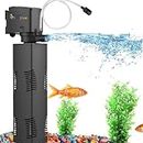 Sobo WP-2000F | 20W | 880L/H | Ideal for 2.5 Feet Tank Aquarium Internal Filter | Fully Submersible and Suitable for Both Fresh and Salt Water
