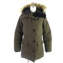 CANADA GOOSE BRONTE PARKA Puffer jacket Nylon Khaki Solid color 2603JL