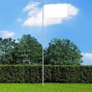 Arlmont & Co. Flagpole House Garden Flag Pole Yard Outdoor Flagpole Kit Aluminum Aluminum in Gray | 157.5 H x 23.6 W x 2.2 D in | Wayfair