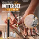 1PC Handheld glass cutter Professional Glass Tile mirror Cutting Tools hand tool With Oil Dropper