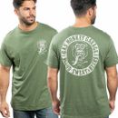 Gasaffe Garage Herren T-Shirt Logo Emblem grün S - XXL