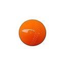 FACTO POWER Soft Cricket Balls Practice, Training for All Age Group, Recommended for Indoor/Outdoor Street & Beach Cricket (Pack of One) (Orange) - Silicone, Rubber, Standard