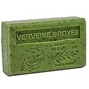 Maison du Savon de Marseille - French Soap made with Organic Shea Butter - Crushed Verbena Fragrance - 125 Gram Bar