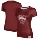 Women's Maroon Mississippi State Bulldogs Soccer T-Shirt