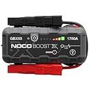 NOCO Boost X GBX55 1750A 12V UltraSafe Lithium Jump Starter, Car Battery Booster, Jump Start Pack, Portable Power Bank Charger, and Jumper Cable Leads for up to 7.5L Petrol and 5.0L Diesel Engines