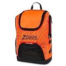 Zoggs Planet R-Pet Backpack Sports Bag, Unisex-Adult, Orange/Black