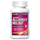 HealthA2Z Fexofenadine Hydrochloride 180mg, Antihistamine for Allergy Relief, Non-Drowsy, 24-Hour Antihistamine for Allergy Relief (120 Count (Pack of 1))