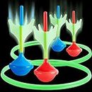 JOYIN Lawn Darts Game Set for Kids and Adults - Glow in The Dark Outdoor Games Lawn Games for Adults and Family, Soft Tip Lawn Darts Set for Kids Camping Games, Outside Yard Games