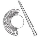 zhart - Solid Metal - Handy Ring Sizer (No.1 To 36 Pieces) and Ring Stick for Measuring Ring Size Used By Jewellers/Manufacturers/Retailers