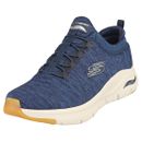 Skechers Shoes Men's Arch Fit Sport Navy Slip On Mesh Comfort Casual Soft 232301