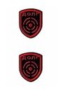 Set of Two - Stalker - Duty - Sew-on - Embroidered Patch/Badge/Emblem