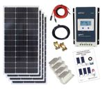 400w Solarpanel Kit 24V MPPT Controller Batterie Ladekabel Halterungen K4M