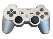 Controlador de videojuegos Sony Playstation 3 PS3 DualShock plateado genuino fabricante de equipos originales