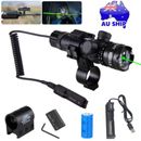 Tactical Scope Laser Sight Dot Green For Airsoft Gun Rifle Pistol Hunting AU HOT
