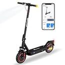 EVERCROSS EV10K PRO Electric Scooter App Control, 10'' Foldable 500W Electric Scooter Adults, E-Scooter with Battery 410WH, 3 Speed Modes, LED Display, Dual shock absorbers
