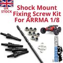 Upgrade Front & Rear Shock Standoff Screw Kit For ARRMA 1/8 KRATON TYPHON RC