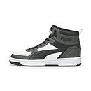 Puma Unisex Rebound Joy Sneaker, Dark Shadow Black White, 10 UK