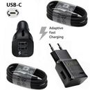 Samsung Kfz Auto Schnellladegerät Netzteil USB-C Ladekabel Für Galaxy S10 S9 S8+