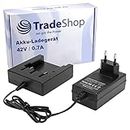 Trade-Shop Ladegerät Ladestation 40V 0,7A kompatibel mit Greenworks 22262 25312, Cramer 40V110 40V220, Powerworks 40V-Serie 2900113