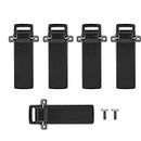 UV-5R Replacement Belt Clip for Baofeng UV-5R Two Way Radio Walkie Talkie Back Clip, 5Pack Original Walkie Talkie Belt Clip