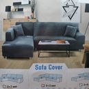 Fundas de sofá seccionales 3x3 asientos TAOCOCO suavidad muebles con 