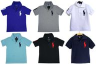 NEW Boys Girls Unisex short sleeve polo T-shirt top Tee 13 colors size 2.3.4.5.6