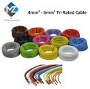 4mm 6mm Tri Rated Cable Automotive Panel Electrical Wire Loom All Colours