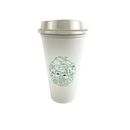 Starbucks Reusable 16oz Plastic Coffee To-Go Cups Tumblers 6" Tall Earth Day