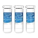 Waterdrop XWF NSF Certified Refrigerator Water Filter, Replacement for GE® XWF (WR17X30702), Replacement for Models Starting with GDE25, GFE26, GNE25, GNE27, GYE18, 3 Filters (Not XWFE)