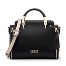 Leather Handbags for Women, Ladies Top-handle Bags with Adjustable Strap