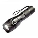 Linist LED Flashlight Torch, 5 Modes Tactical Flashlight, IPX5 Water Resistant, High Lumen, Zoomable Flashlight for Camping, Outdoor, Hiking, Emergency