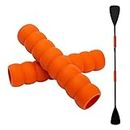 Clydlan Kayak-Paddle-Grips-2-Pack - No-Slip Oar-Grip for Take-Apart Paddles,Blister Prevention Kayaking Accessories(Diameter 30mm/1.18 inches)