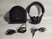 EXCELLENT - Bose SoundLink On-Ear Bluetooth Headphones - Black Tested