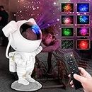 Gesto Astronaut Galaxy Projector Lamps for Home Decoration – Space Projector Night lamp for Bedroom,360° Rotation Laser Light for Kids,Star Projector Night Light with Nebula,Timer and Remote Control