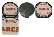 ARCA MEUBLES FURNITURE INC. VINTAGE OFFICIAL HOCKEY PUCK made in CZECHOSLOVAKIA 