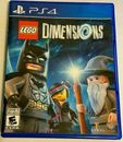* LEGO Dimensions PS4 Sony PlayStation 4 Game, Art Work & Case *Free Ship 👾