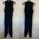 Pantalón sin mangas de una pieza Patagonia de colección para hombre traje de unión mediano negro forrado de lana EE. UU.