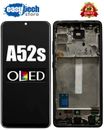 SAMSUNG Galaxy A52S SM-A528 528B 5G Display OLED Touch Screen Schermo LCD Nero