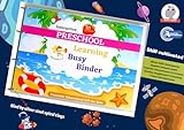 Interactive Preschool Learning Busy Book, 11 In 1 Children S Montessori Busy Book, Activity Binder For Early Learning, Puzzle Busy Book, - Multicolor