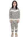 biyya® Girls Tracksuits Cheeta Print Hoodie and Tracksuit Jogging Bottoms Kids Track Suits Activewear s for Girls 5-14 Years (GTP-45-02, 7-8 Years)