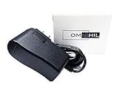 Omnihil AC/DC Adapter/Adaptor Compatible with Bowflex Max Trainer M3 and M5 Power Supply Cord Cable PS